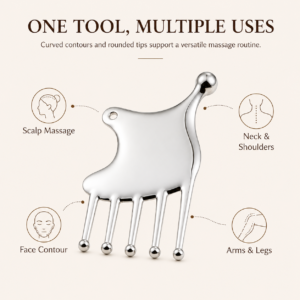 Metal Scalp Massage Comb